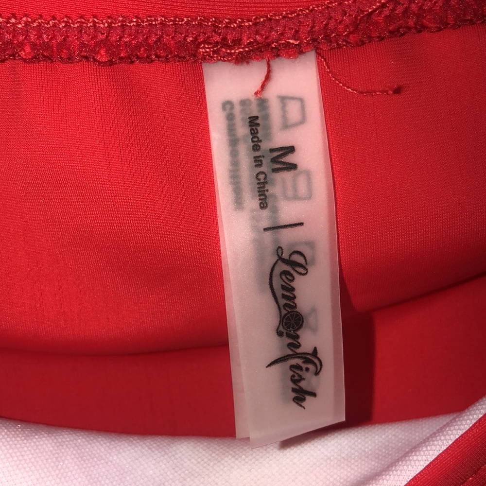 Lemonfish Red Bikini Set - Picture 10 of 10